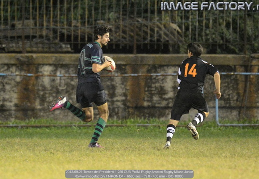 2013-09-21 Torneo dei Presidenti 1 - CUS PoliMi Rugby-Amatori Rugby Milano Junior